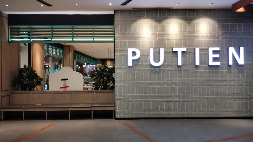 Putien - Mall Kelapa Gading interior project