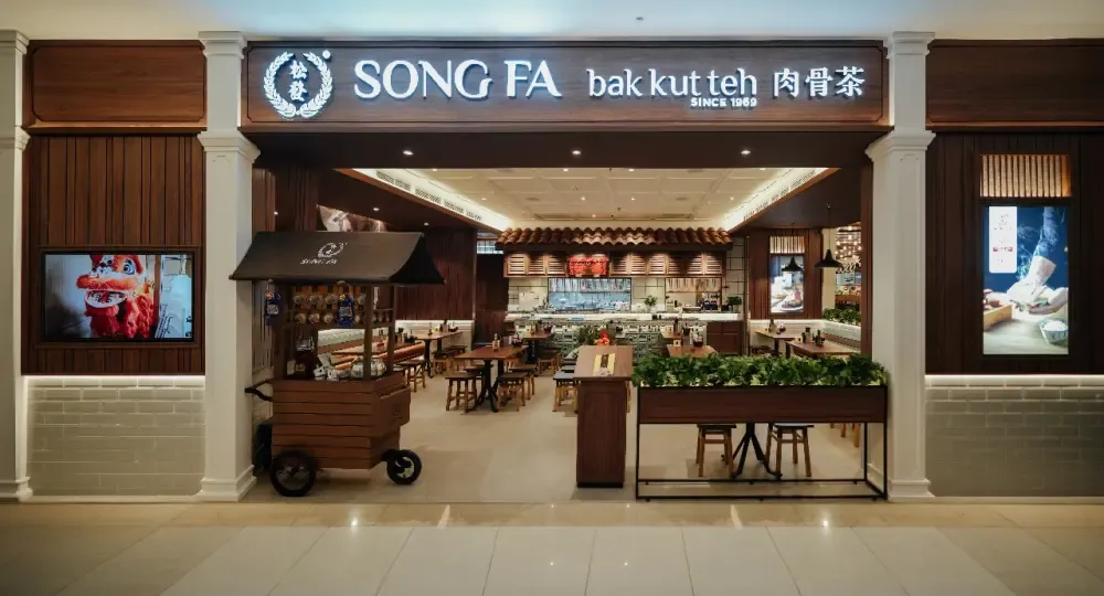 Song Fa Bak Kut Teh - Gandaria City interior project