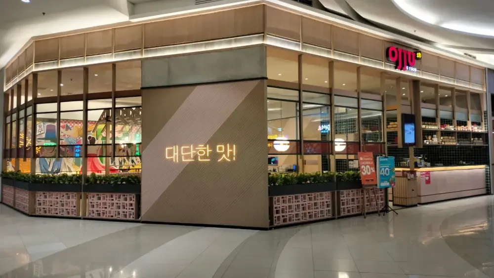 Ojju K-Food - Mall of Indonesia interior project