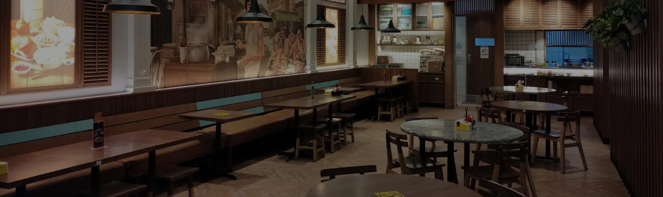 Restaurant interior by PT Dwitama Jaya Perkasa